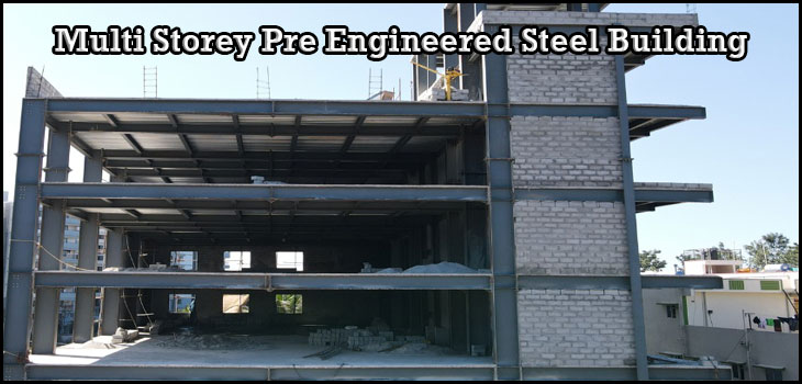 Multi Storey Pre Engineered Steel Building in Hyderabad